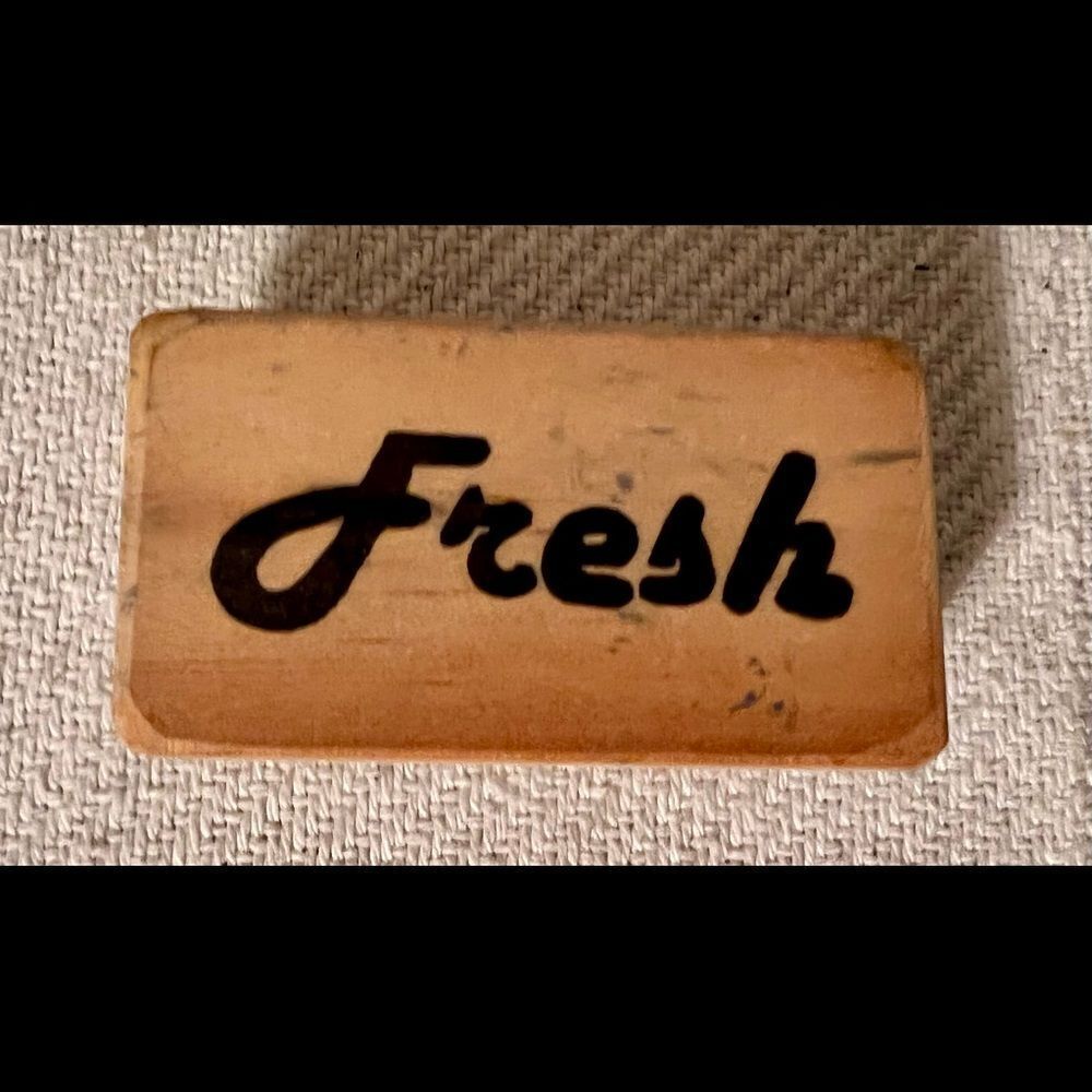 Fresh Fun Text Rubber Stamp for Stamping Crafting Planners. - Picture 1 of 4